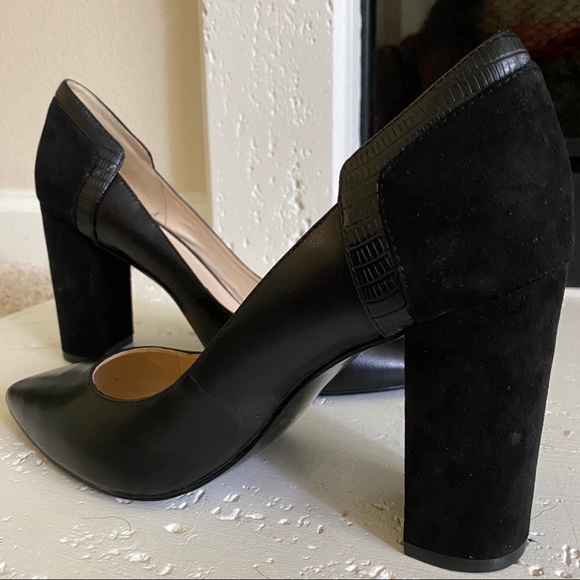 Nine West Chunky Heel Pump - Picture 3 of 4